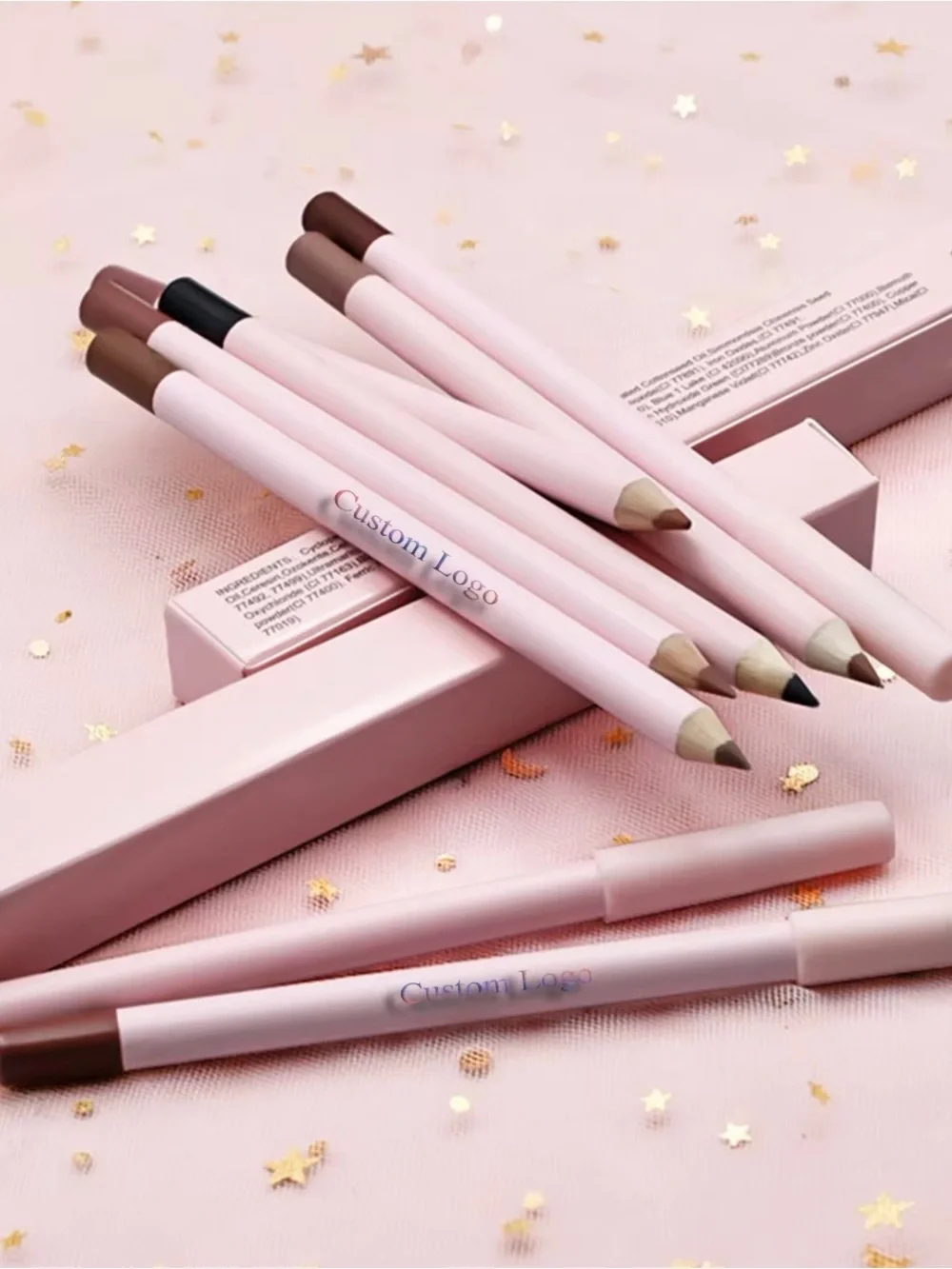 Pink Lip Liner Pencil — Brown Shade
